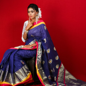 Woven Design Zari Banarasi Saree